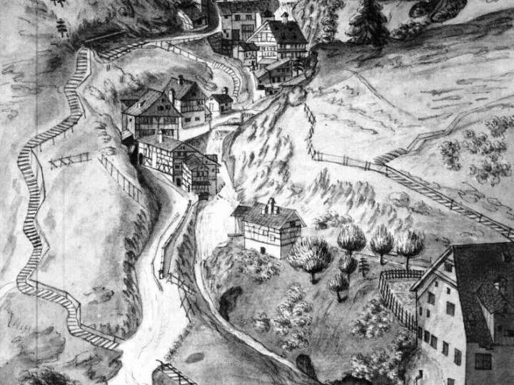 Ancien moulin et bâtiment de finition