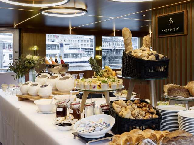 Sonntagsbrunch auf dem Schiff ab Rorschach