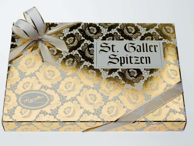 St.Galler Spitzen – Lace chocolates by Confiserie Roggwiller