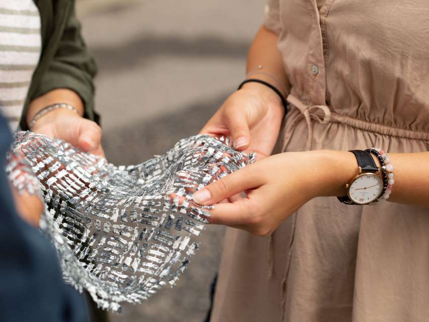 Touch it, feel it, love it – and show it!