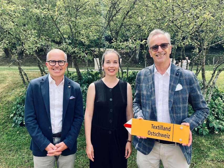 Präsidiumswechsel im Textilland Ostschweiz